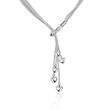 UNIQ Five-line Chain with Five-Heart Choker Necklace for Women and Girl